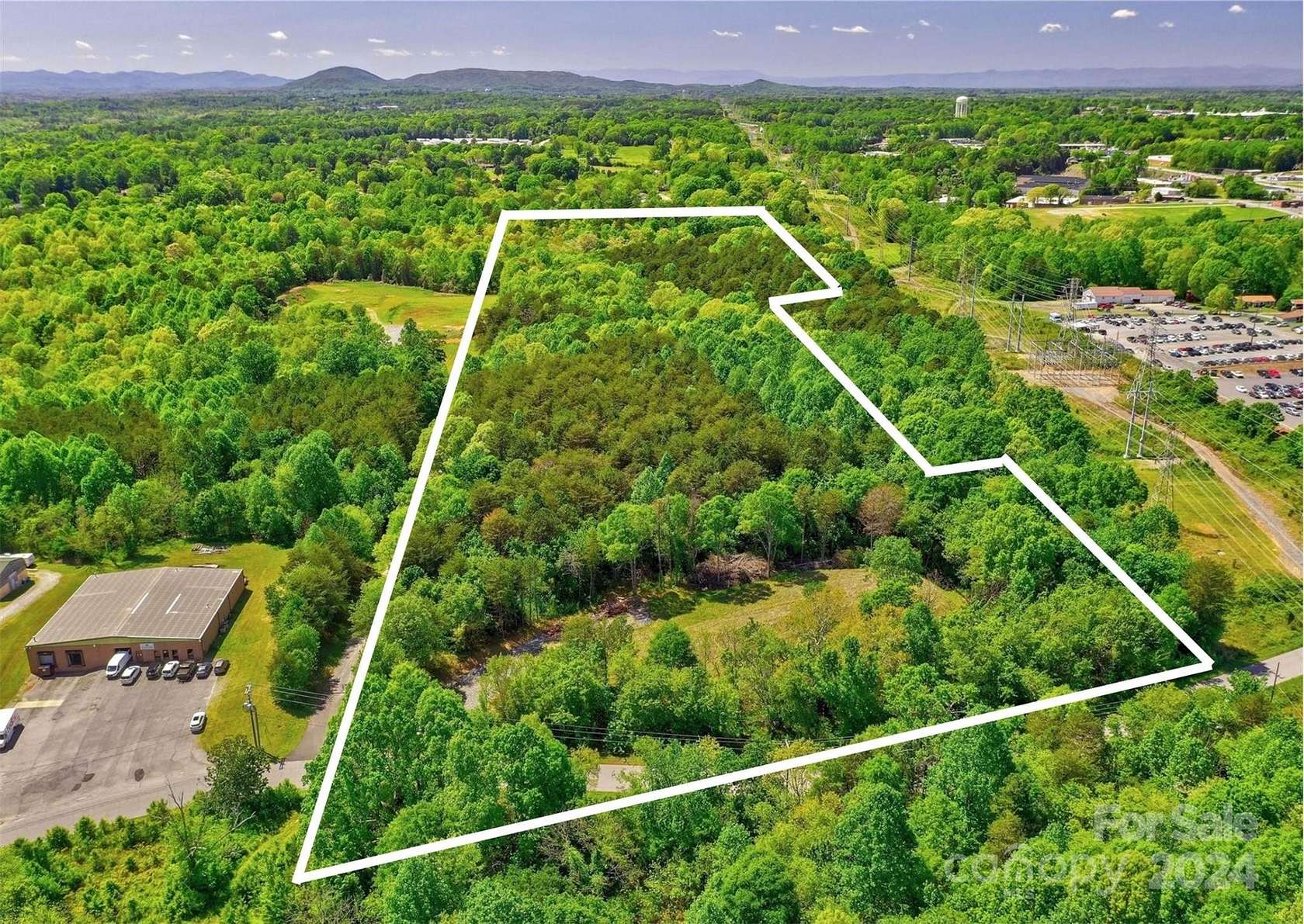 25.22 Acres of Commercial Land for Sale in Hickory, North Carolina