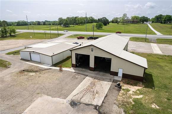 3.9 Acres of Improved Commercial Land for Sale in Muldrow, Oklahoma