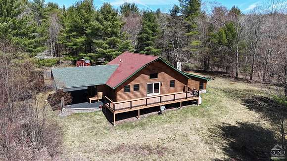 21.7 Acres of Recreational Land with Home for Sale in Jewett, New York