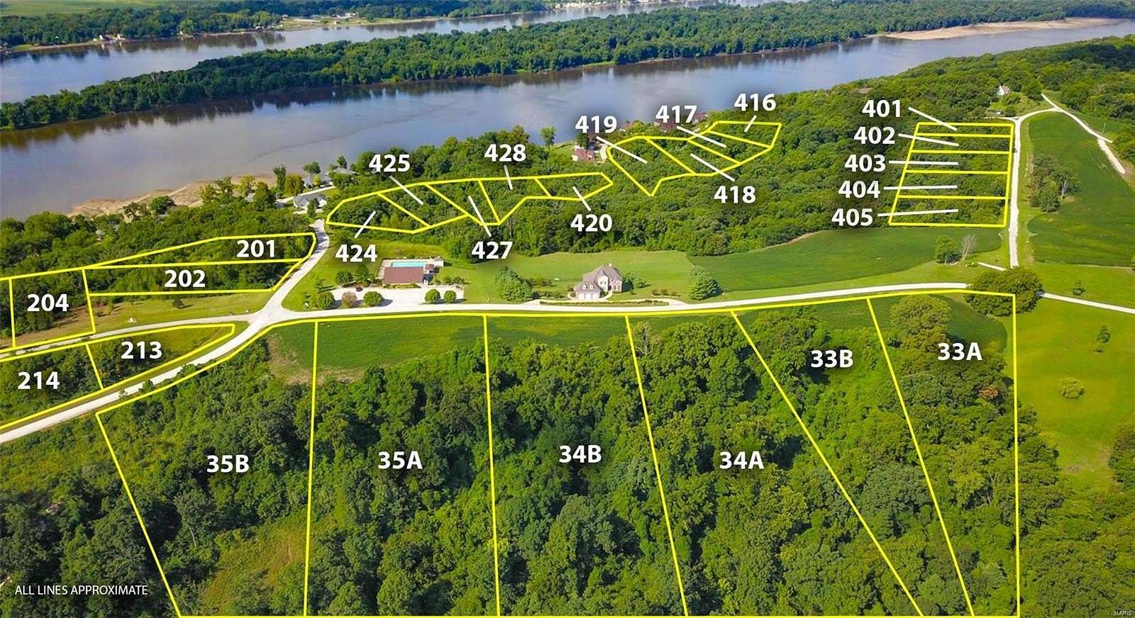 1.92 Acres of Residential Land for Sale in Golden Eagle, Illinois