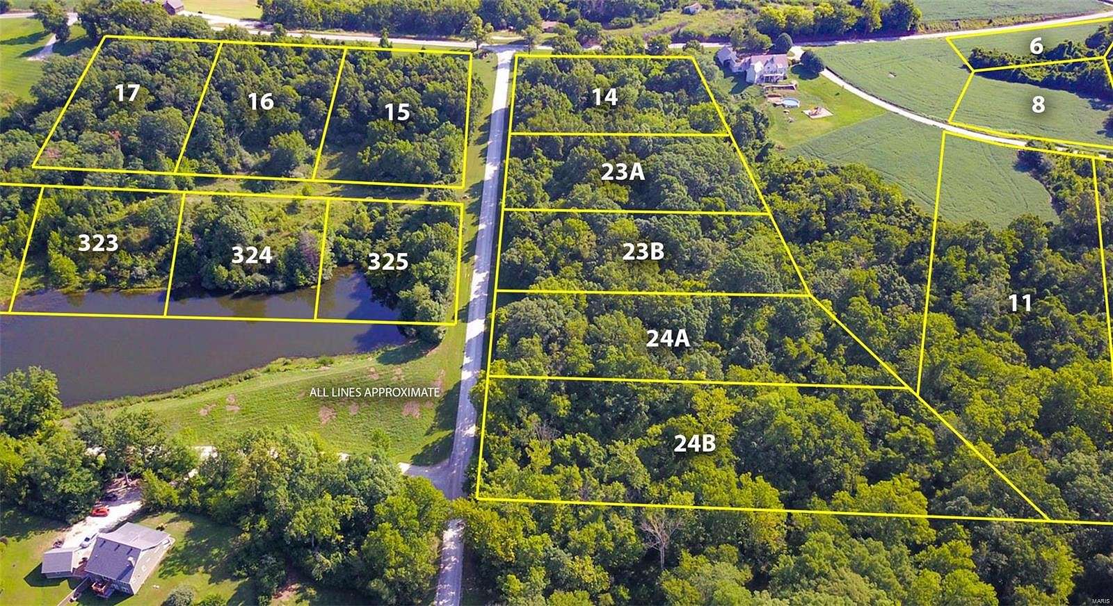 2.2 Acres of Residential Land for Sale in Golden Eagle, Illinois