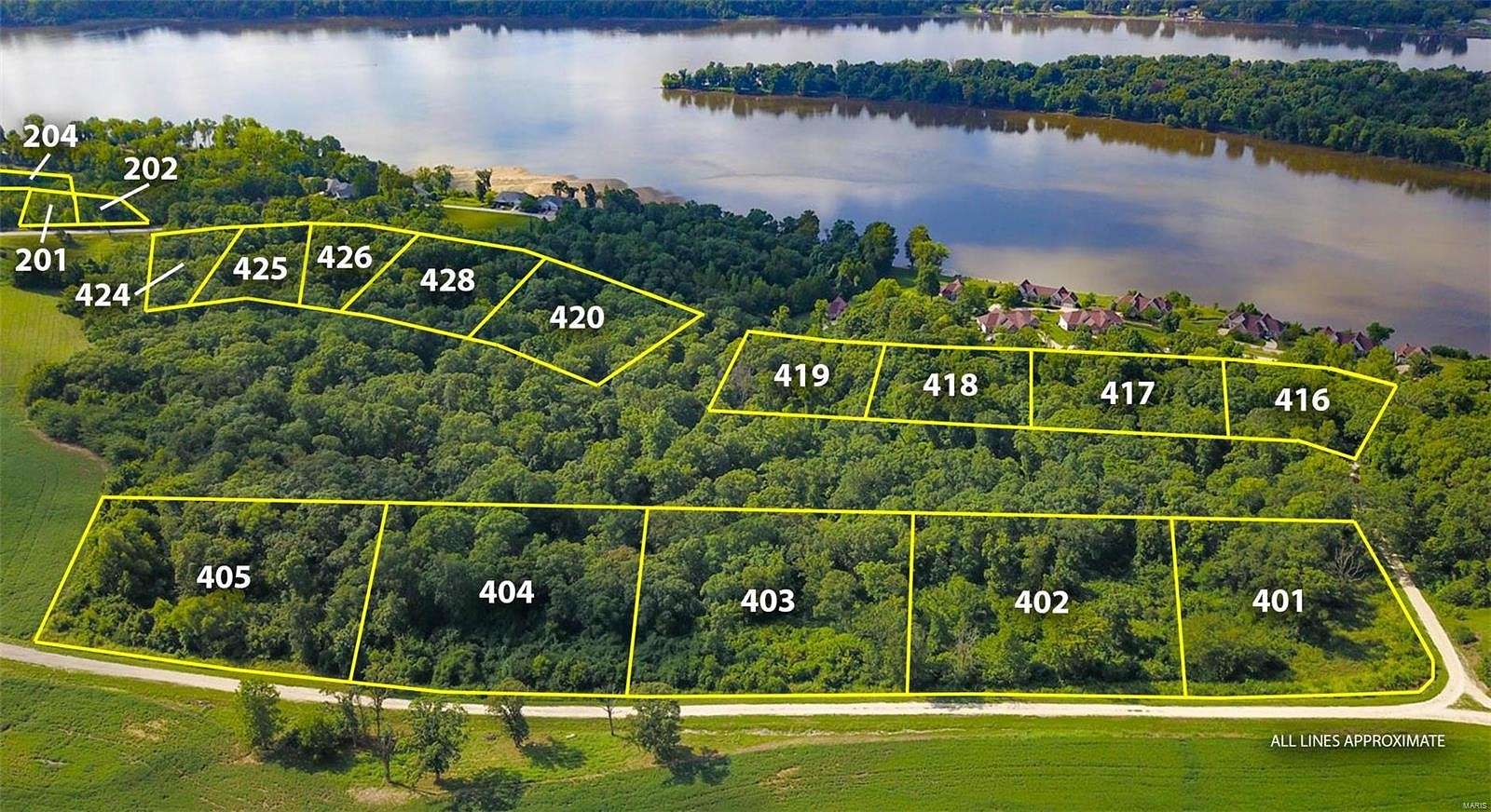 1.4 Acres of Residential Land for Sale in Golden Eagle, Illinois