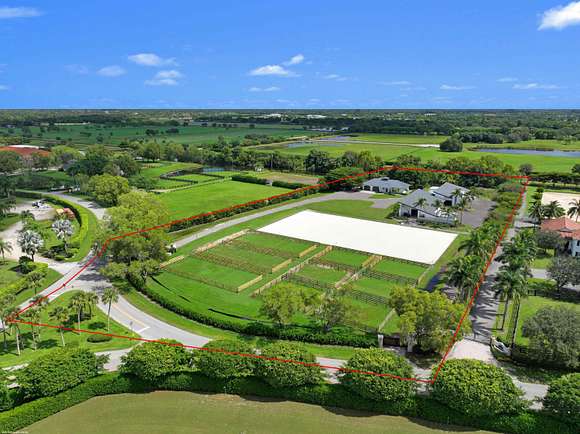 5.3 Acres of Land with Home for Sale in Wellington, Florida