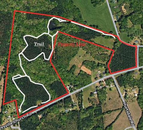 77.6 Acres of Land for Sale in Clinton, South Carolina