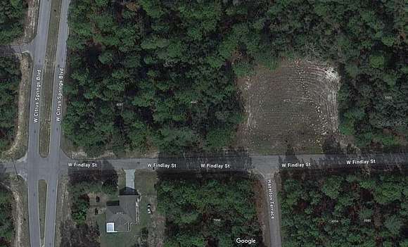 0.5 Acres of Residential Land for Sale in Citrus Springs, Florida