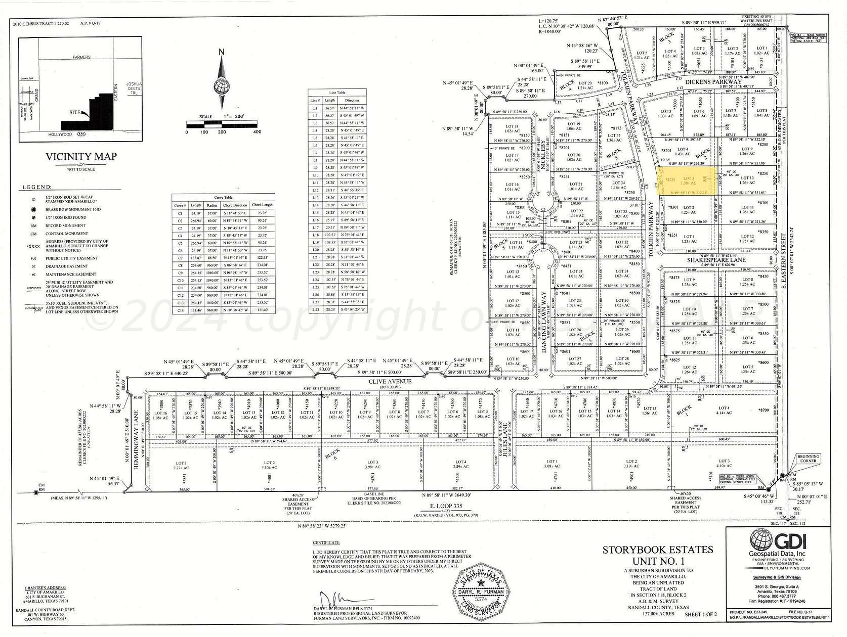 1.3 Acres of Residential Land for Sale in Amarillo, Texas