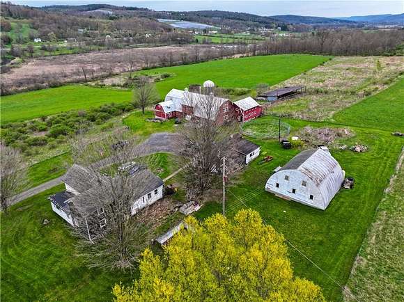 38.8 Acres of Agricultural Land with Home for Sale in Spencer, New York