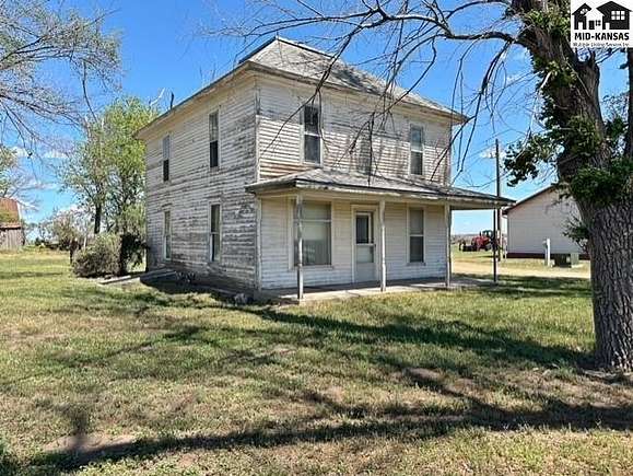 7 Acres of Residential Land with Home for Sale in Nickerson, Kansas