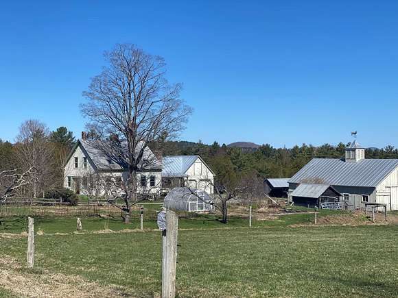 54.6 Acres of Agricultural Land with Home for Sale in Newbury, Vermont
