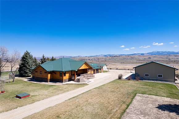 11.9 Acres of Land with Home for Sale in Deer Lodge, Montana