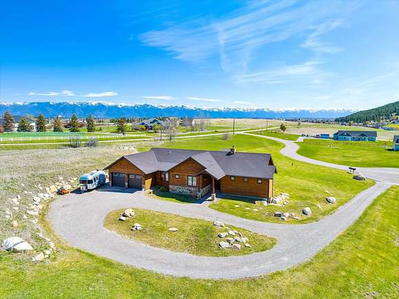 3.7 Acres of Residential Land with Home for Sale in Kalispell, Montana