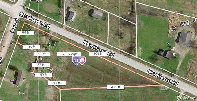 2.7 Acres of Residential Land for Sale in Lenox Township, Michigan