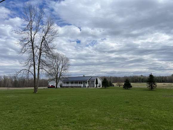 62.3 Acres of Agricultural Land with Home for Sale in Massena, New York