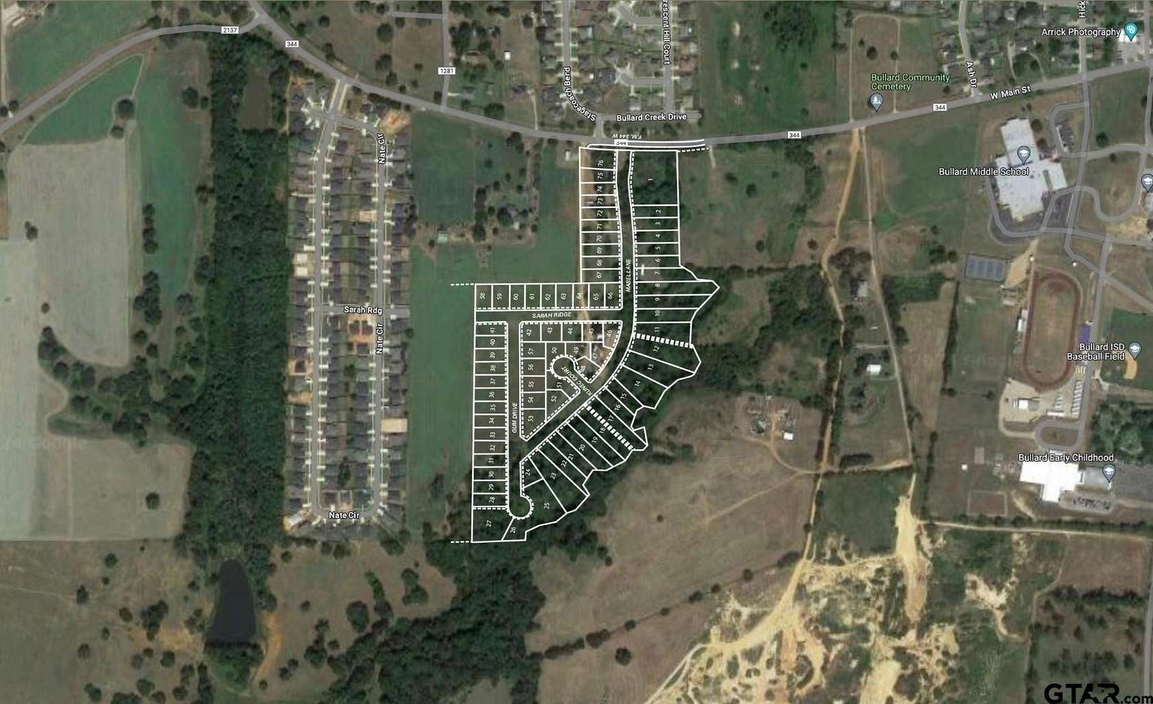 32.5 Acres of Land for Sale in Bullard, Texas