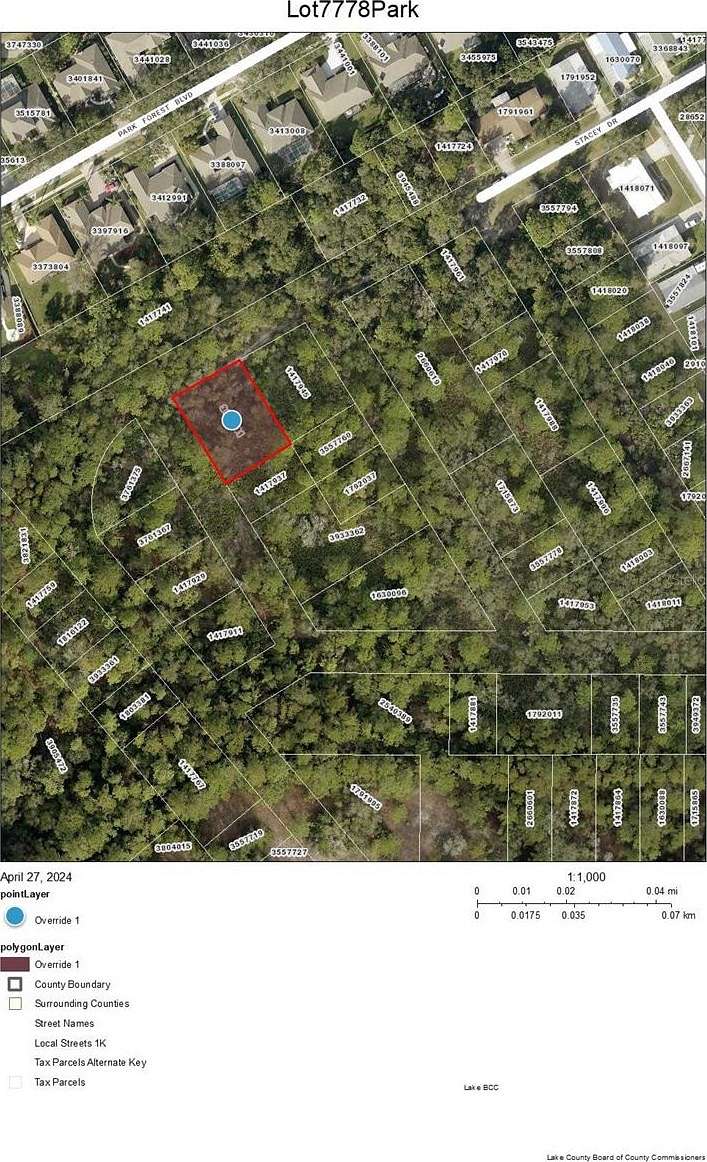 0.24 Acres of Residential Land for Sale in Mount Dora, Florida