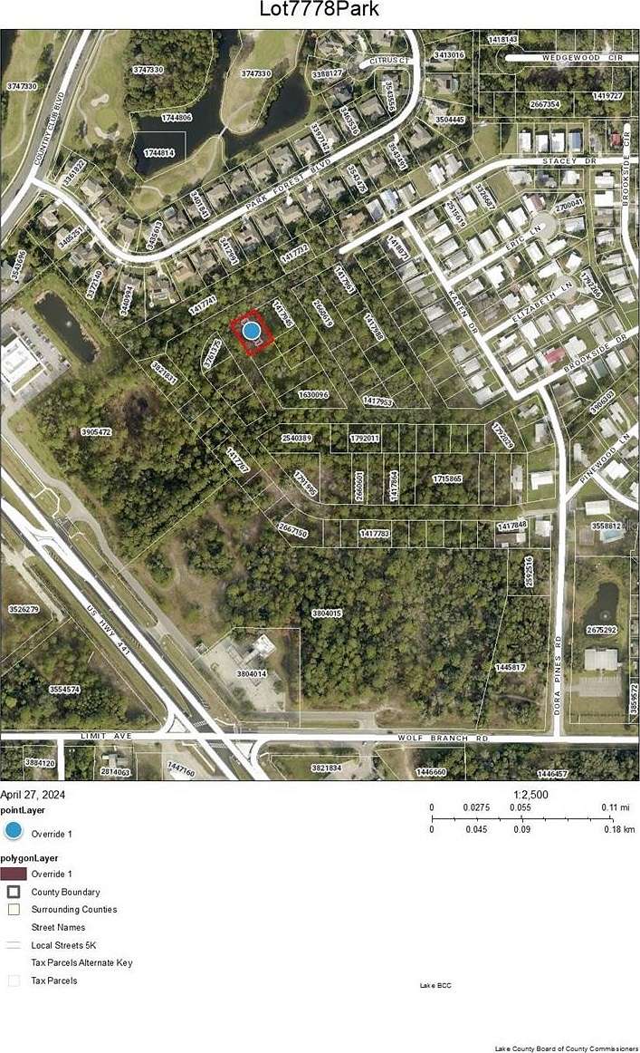 0.24 Acres of Residential Land for Sale in Mount Dora, Florida