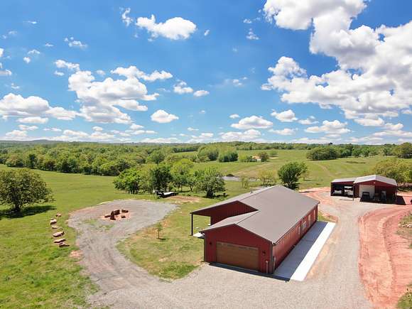 237 Acres of Land with Home for Sale in Paden, Oklahoma