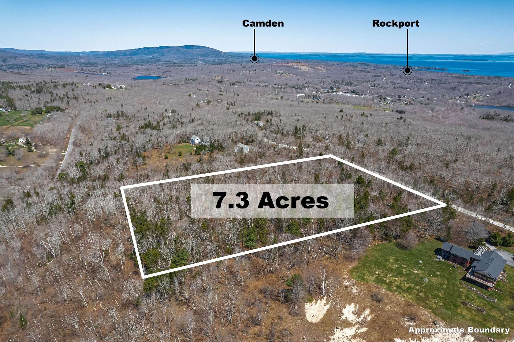 7.3 Acres of Residential Land for Sale in Rockland, Maine