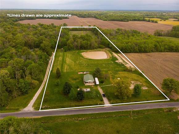 11 Acres of Improved Land for Sale in Shattuc, Illinois