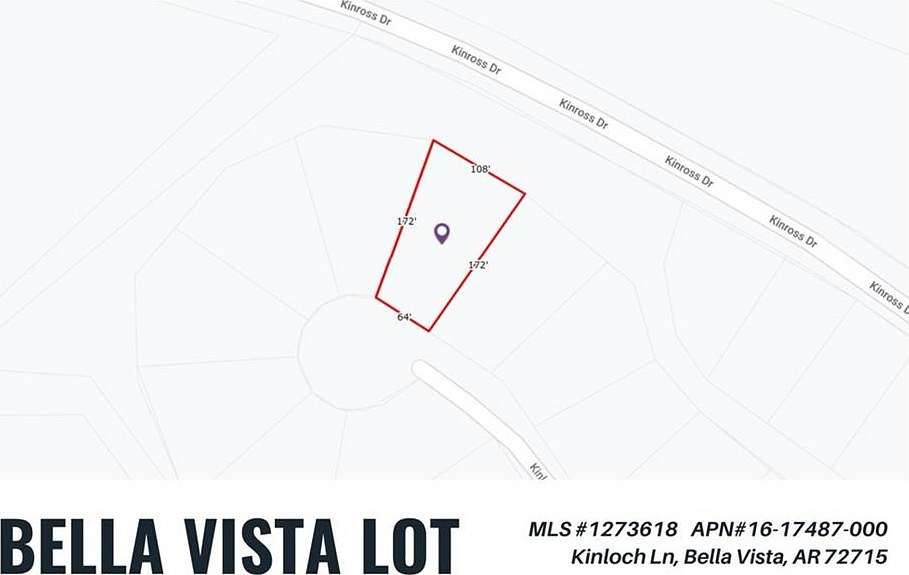 0.34 Acres of Residential Land for Sale in Bella Vista, Arkansas