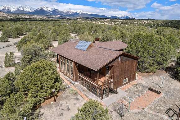 36.9 Acres of Agricultural Land with Home for Sale in Salida, Colorado