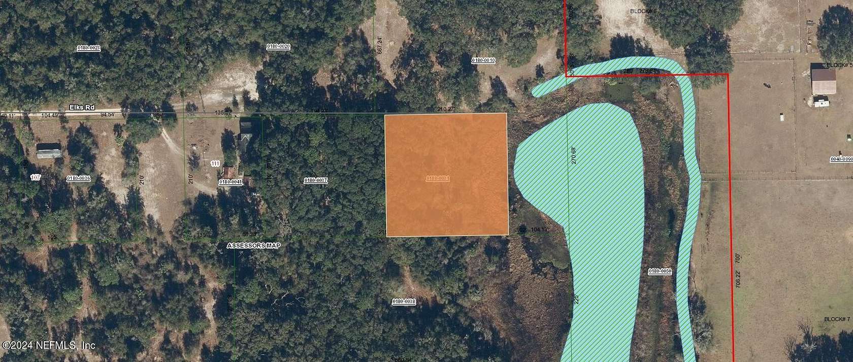 1 Acre of Residential Land for Sale in Pomona Park, Florida