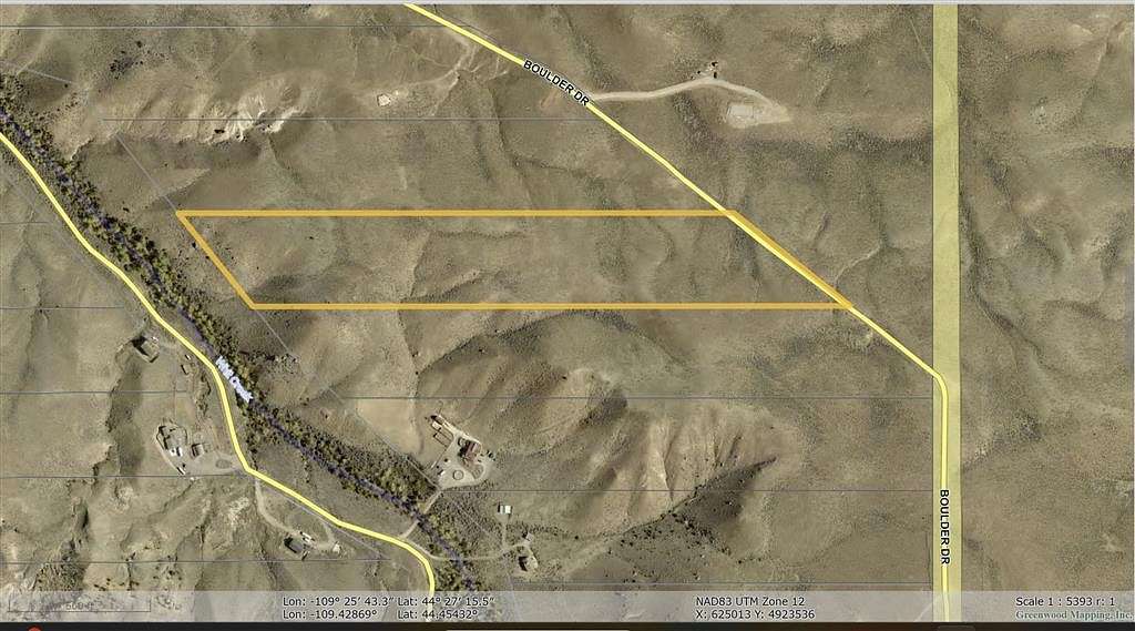 15.4 Acres of Recreational Land for Sale in Cody, Wyoming