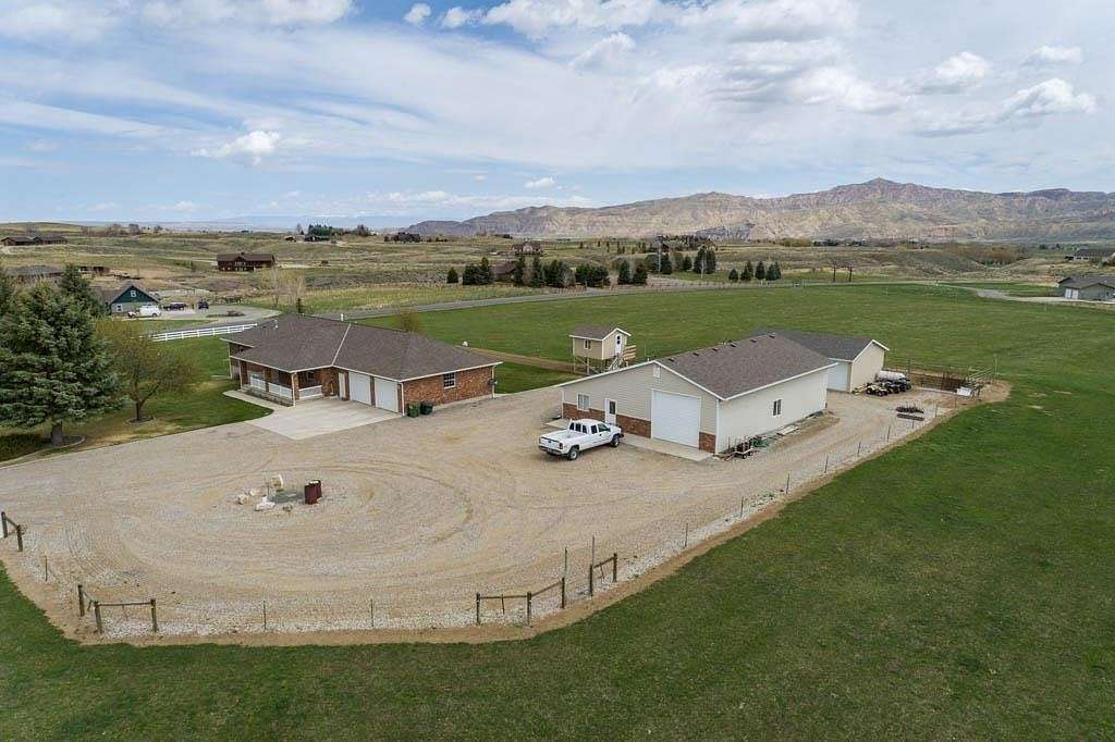 6.7 Acres of Land with Home for Sale in Cody, Wyoming