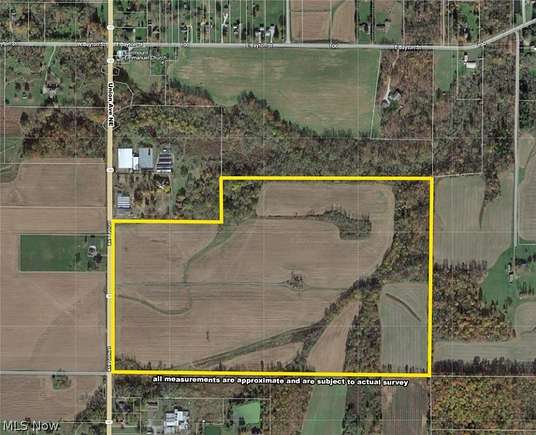 85.1 Acres of Agricultural Land for Sale in Alliance, Ohio