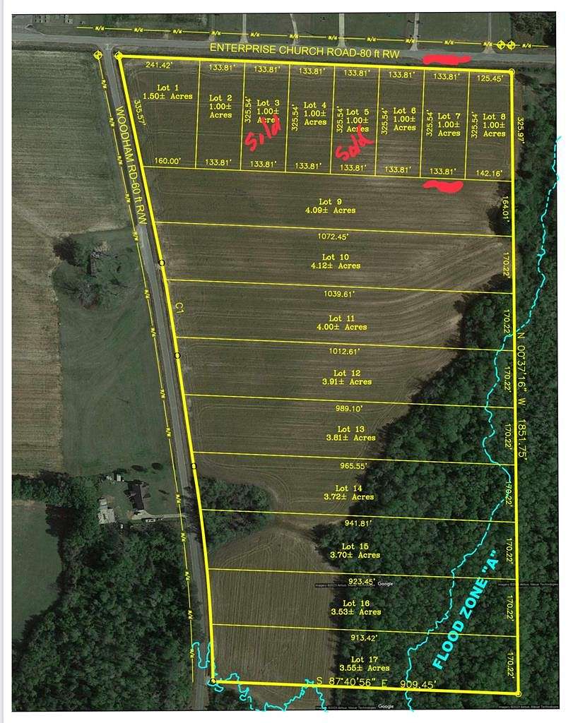 1 Acre of Residential Land for Sale in Ashford, Alabama