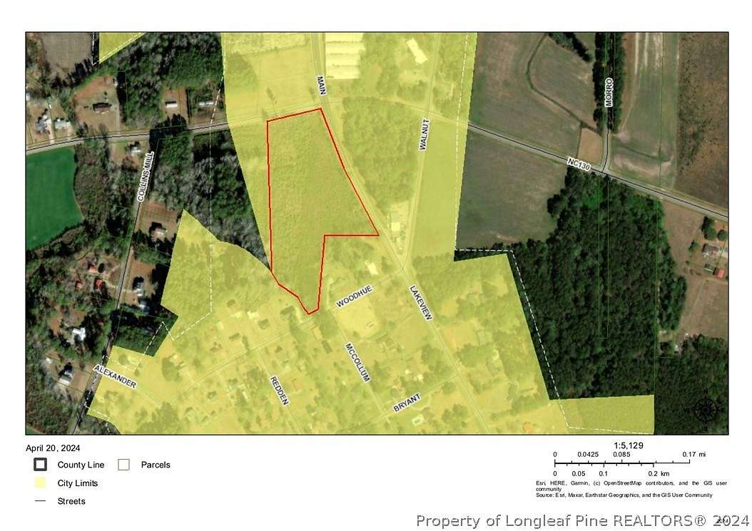 9.7 Acres of Commercial Land for Sale in Fairmont, North Carolina