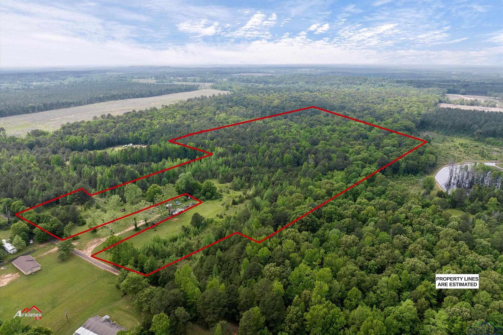 21.5 Acres of Land for Sale in Jefferson, Texas