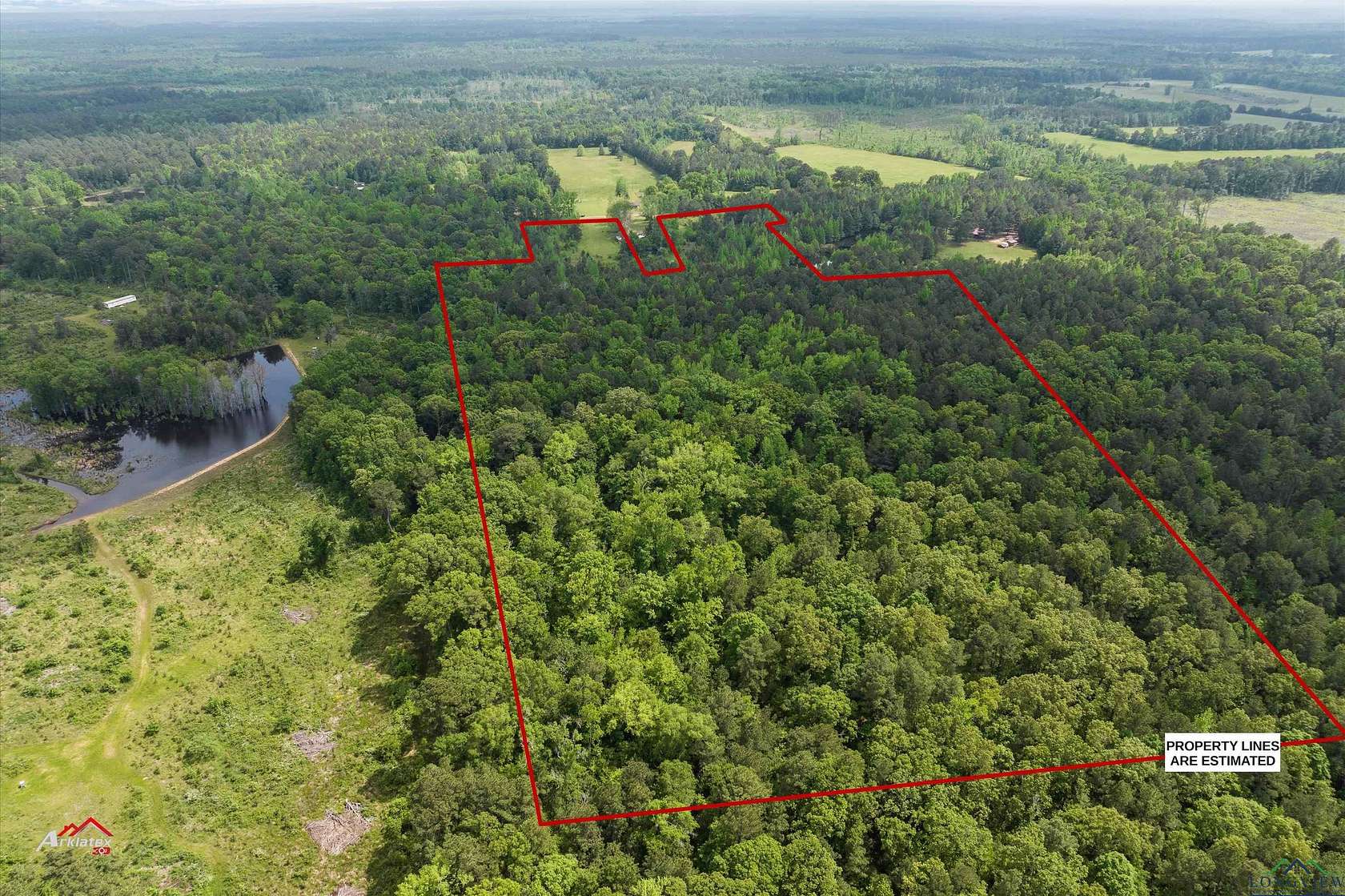 21.468 Acres of Land for Sale in Jefferson, Texas