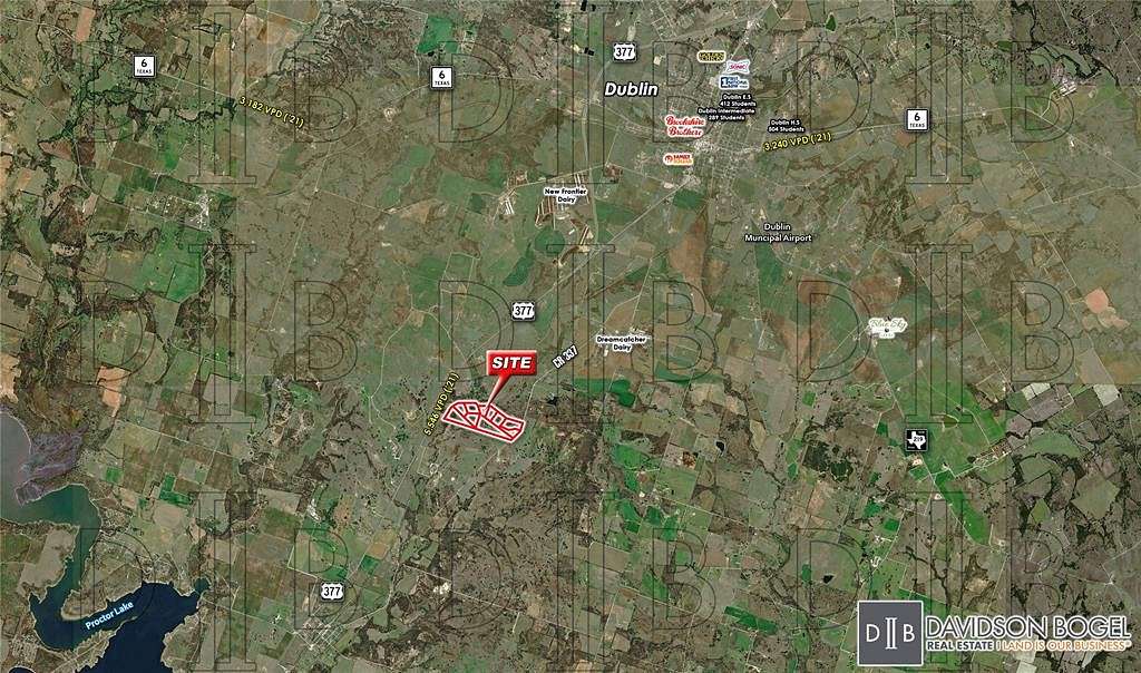 19.1 Acres of Land for Sale in Dublin, Texas