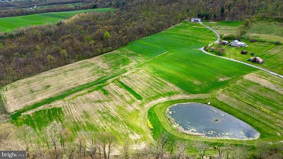 32 Acres of Agricultural Land with Home for Sale in New Enterprise, Pennsylvania