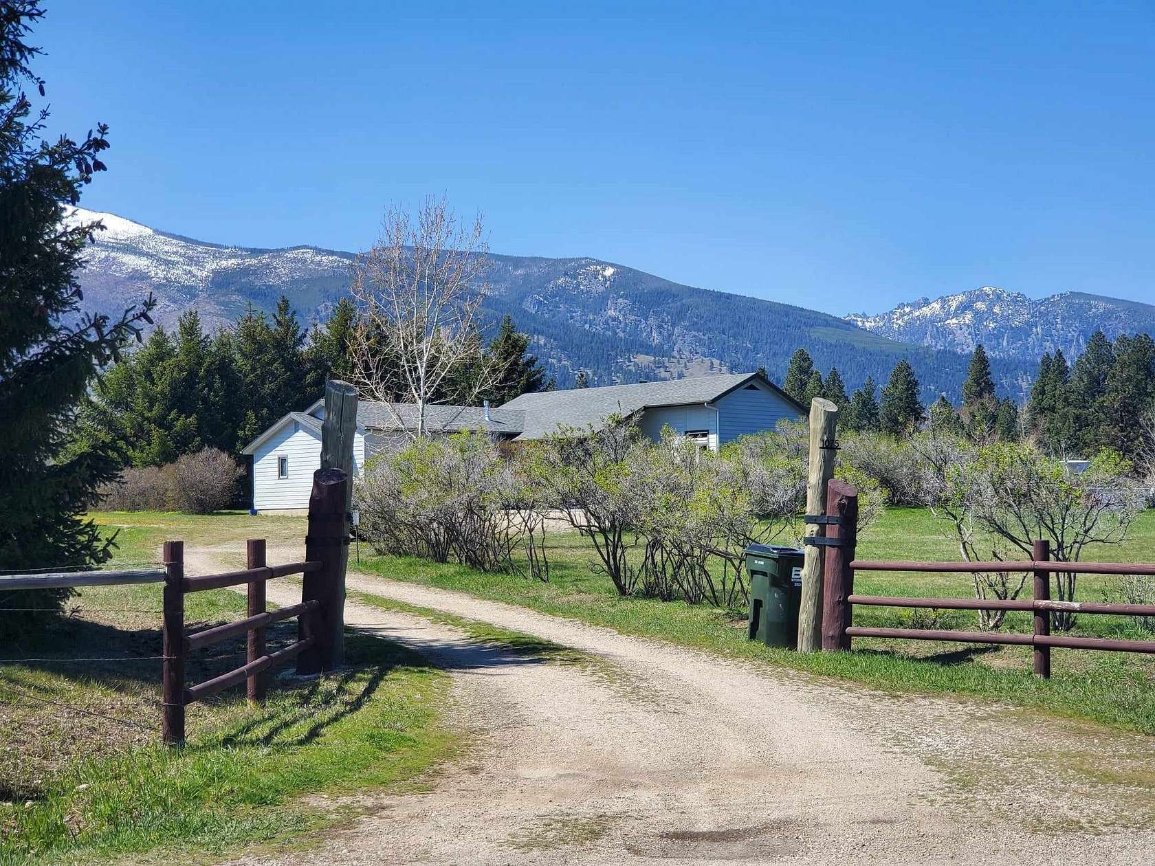 2.8 Acres of Residential Land with Home for Sale in Hamilton, Montana