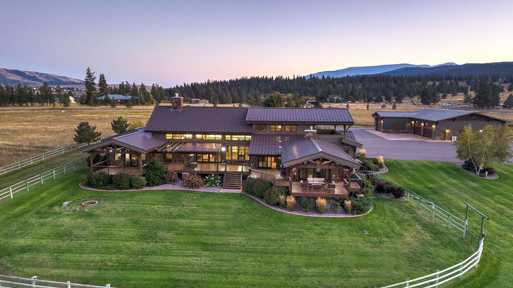 130 Acres of Recreational Land with Home for Sale in Missoula, Montana