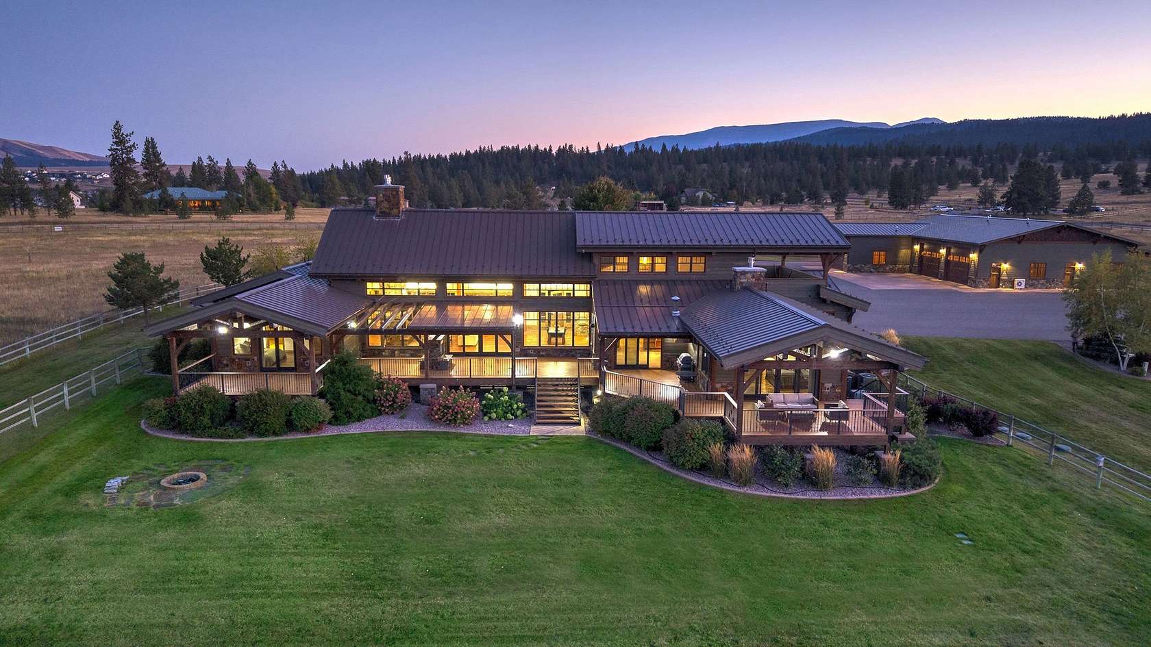 130 Acres of Recreational Land with Home for Sale in Missoula, Montana