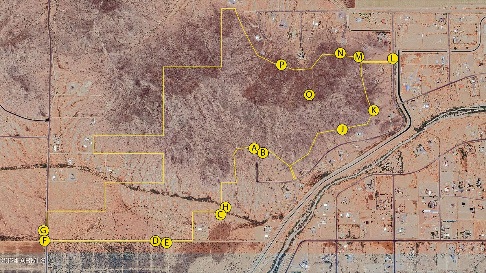 344 Acres of Land for Sale in Maricopa, Arizona