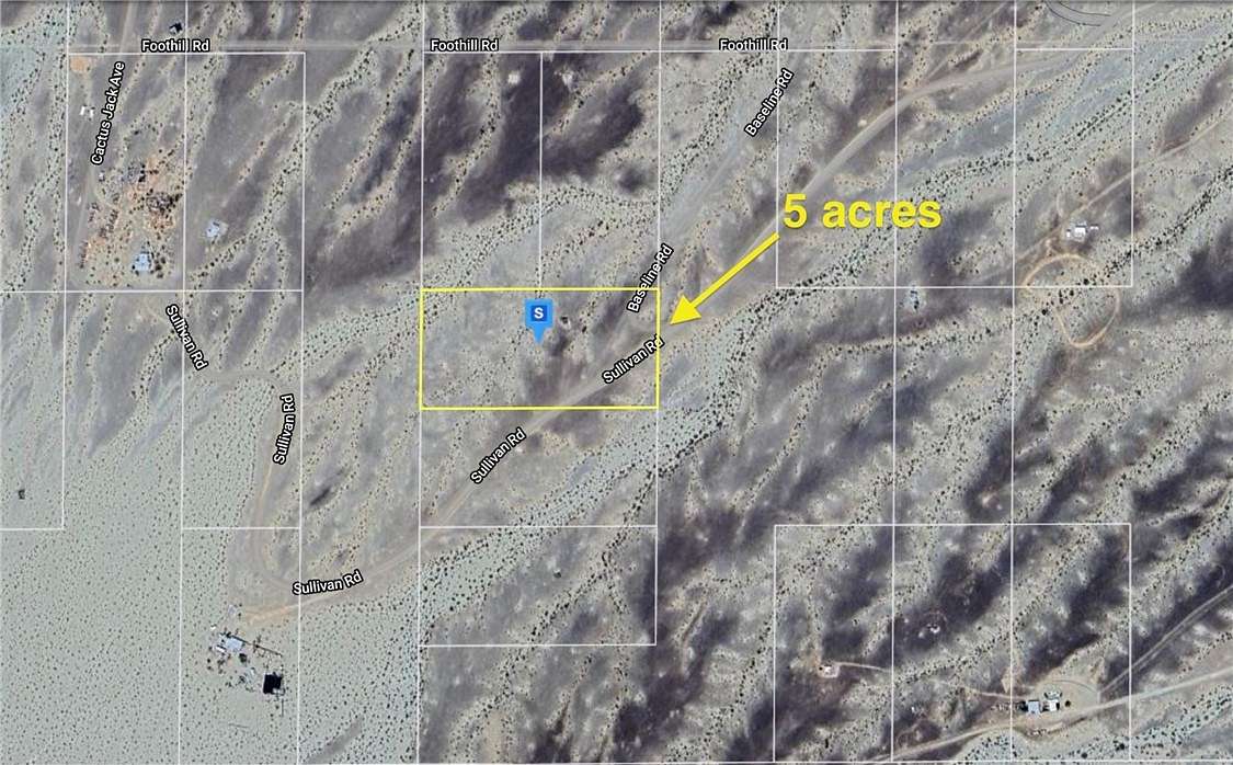 5 Acres of Residential Land for Sale in Twentynine Palms, California