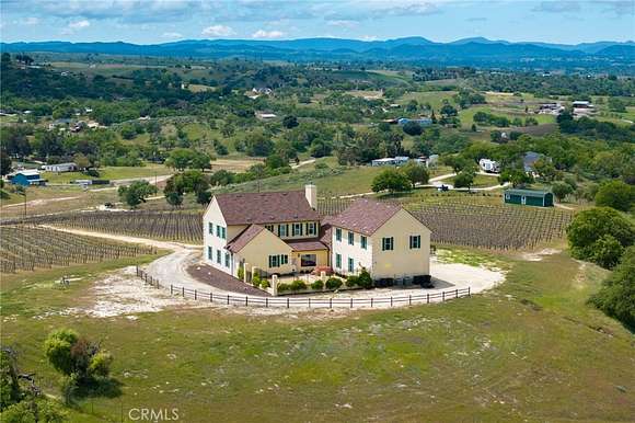 23.8 Acres of Land with Home for Sale in Creston, California