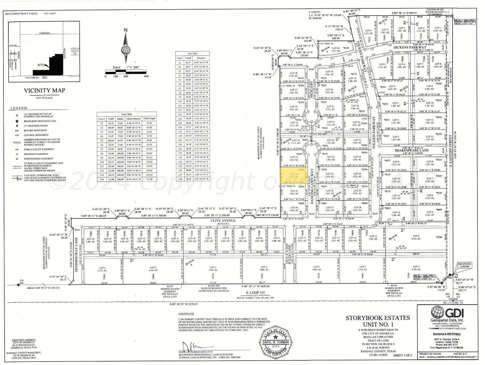 1 Acre of Residential Land for Sale in Amarillo, Texas