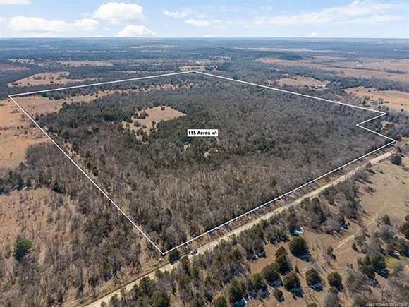 115 Acres of Agricultural Land for Sale in Hanna, Oklahoma