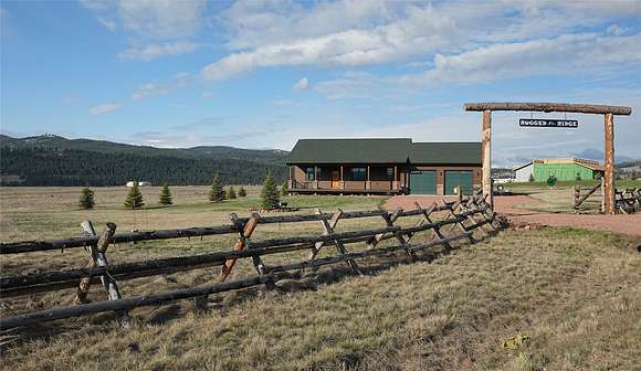 5.1 Acres of Residential Land with Home for Sale in Philipsburg, Montana