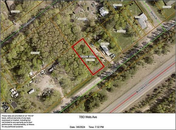 0.2 Acres of Land for Sale in Crow Wing Township, Minnesota