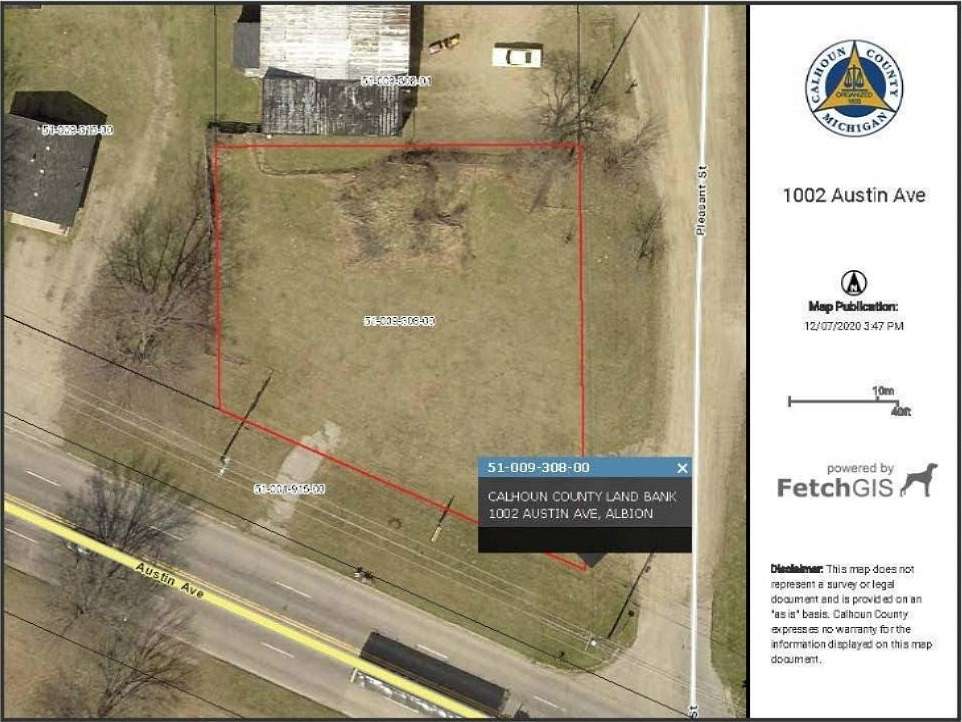 0.38 Acres of Commercial Land for Sale in Albion, Michigan