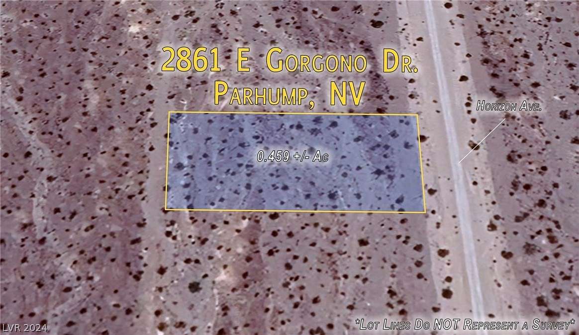 0.459 Acres of Residential Land for Sale in Pahrump, Nevada