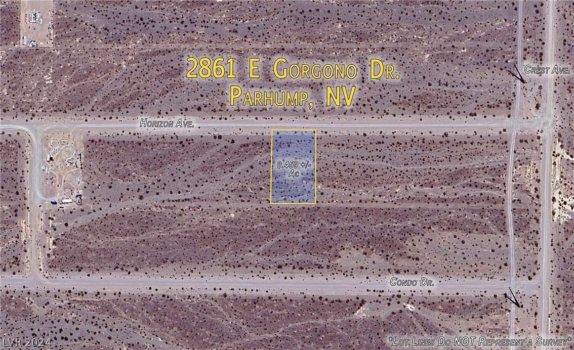 0.46 Acres of Residential Land for Sale in Pahrump, Nevada