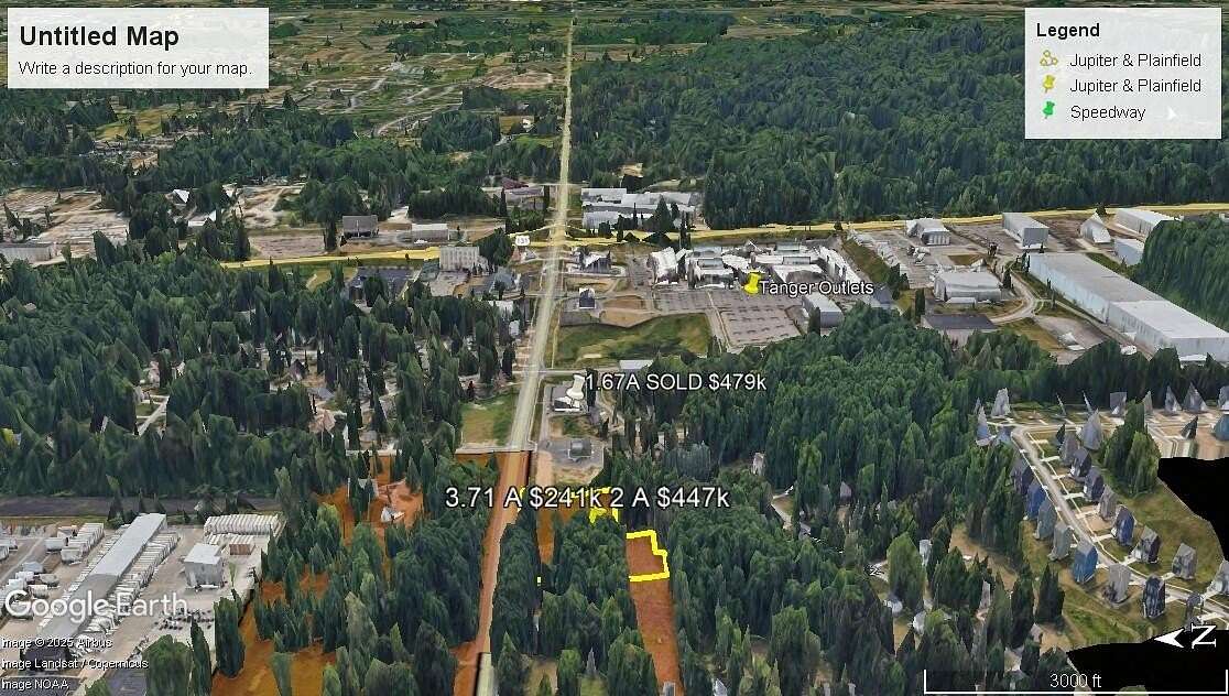 3.7 Acres of Improved Commercial Land for Lease in Byron Center, Michigan