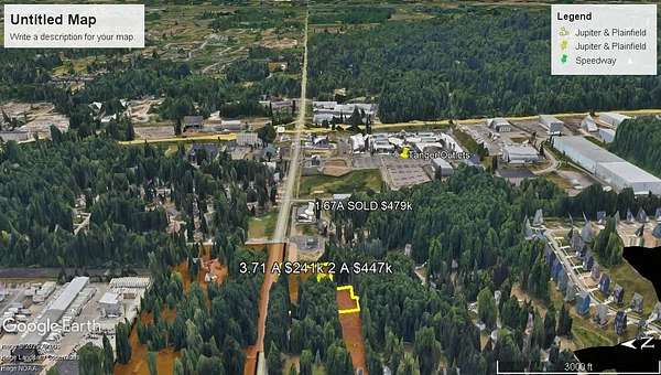 3.7 Acres of Improved Commercial Land for Lease in Byron Center, Michigan